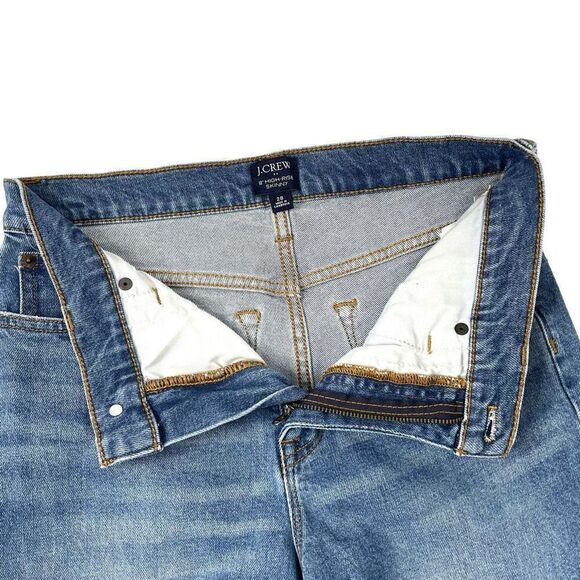 J. Crew 10" high-rise skinny jeans in‎ all-day stretch Size 28 blue - Picture 3 of 8